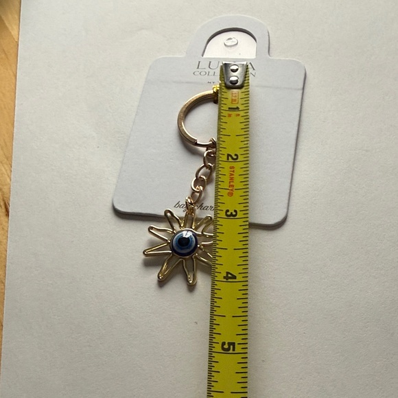 Lulla Collection Gold Tone Sun Keychain - Picture 4 of 4